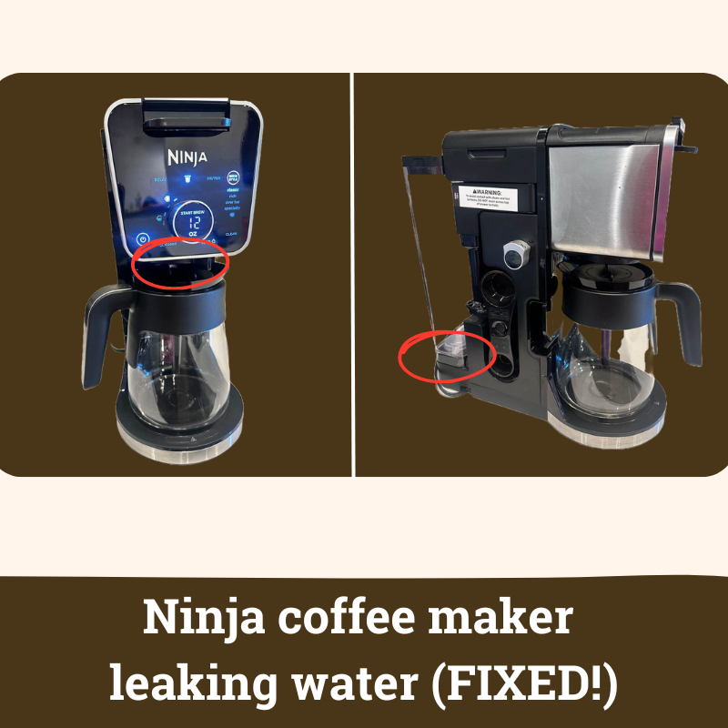 Ninja coffee maker leaking water Easy FIX